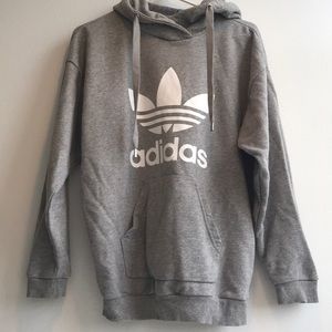 adidas gray hoodie ON HOLD